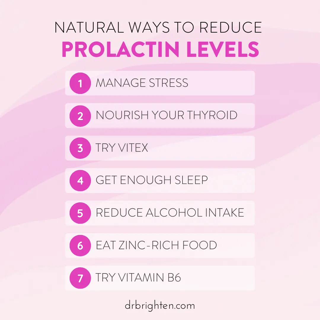 Prolactin, how to ensure its optimal level?