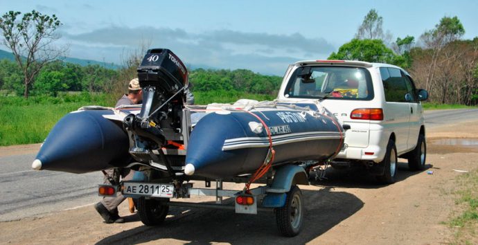 PVC boat trailers, how to choose a boat