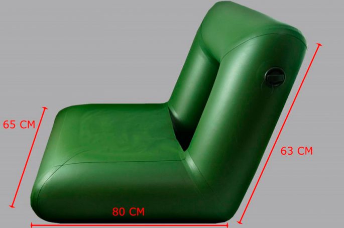 PVC inflatable boat chairs, how to choose, proper care