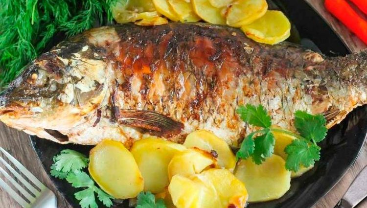 Fırında çay balığı: dadlı reseptlər, folqa ilə yemək