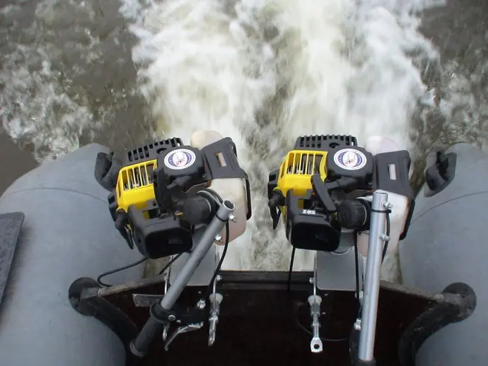 Russian outboard motors, characteristics and review of the best models