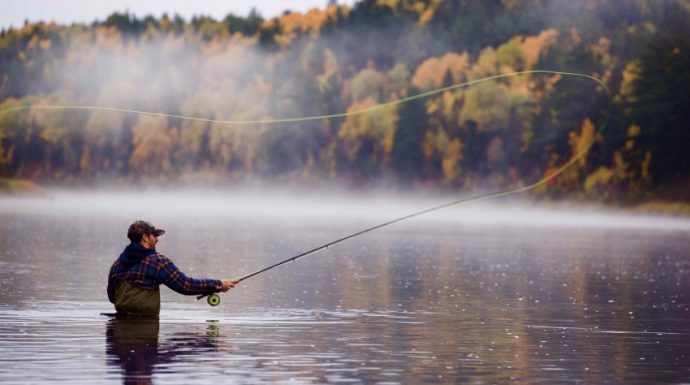 Salmon fishing on spinning and fly fishing, gear overview and fishing techniques