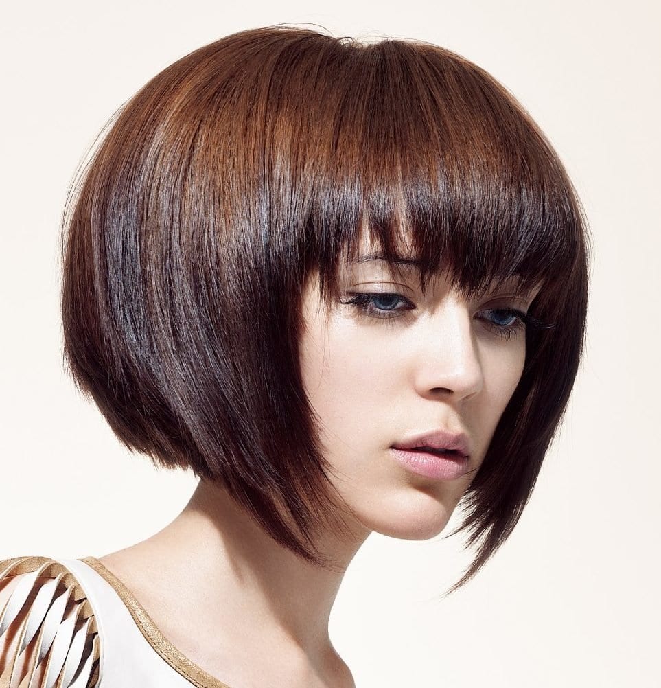 Short bob with bangs: 10 most modern ideas for fashionistas in 2019