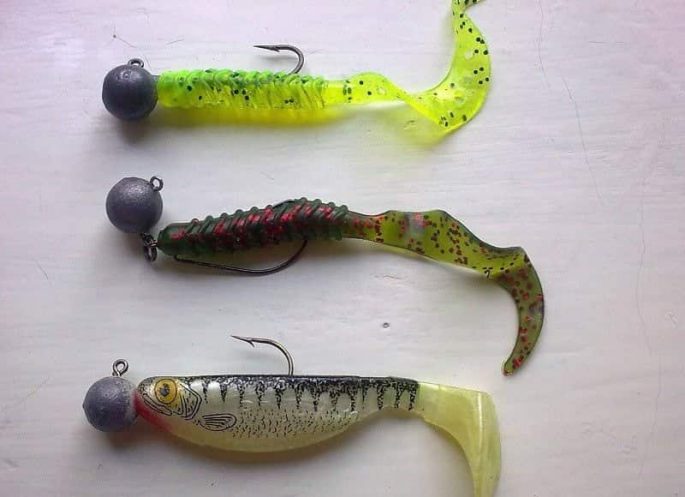 Silicone lures for zander fishing: TOP5, types of equipment