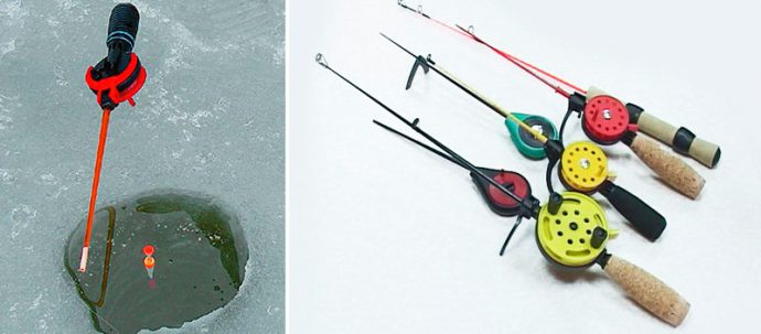 Tackle for winter fishing: equipment, winter fishing rod, lures