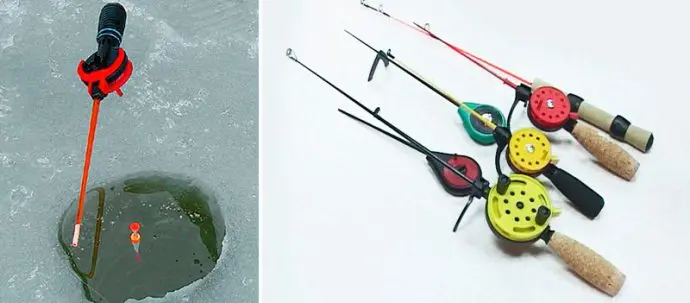 Tackle for winter fishing: equipment, winter fishing rod, lures