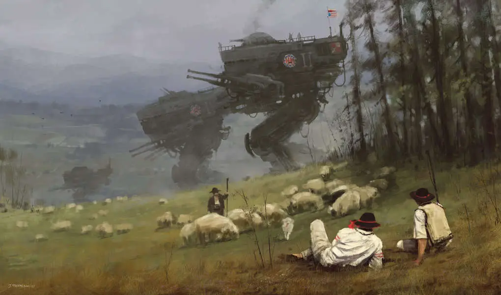 The apocalyptic world of artist Jakub Rozalski