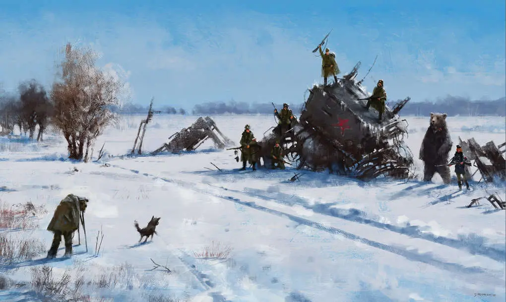 The apocalyptic world of artist Jakub Rozalski