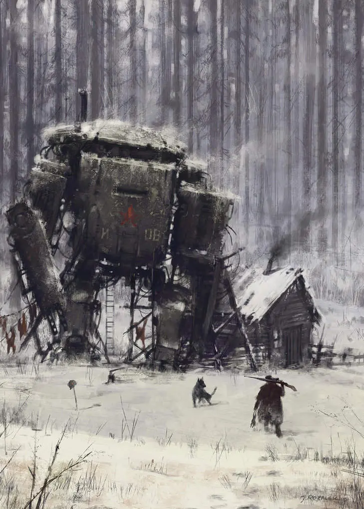 The apocalyptic world of artist Jakub Rozalski