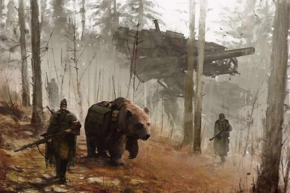 The apocalyptic world of artist Jakub Rozalski