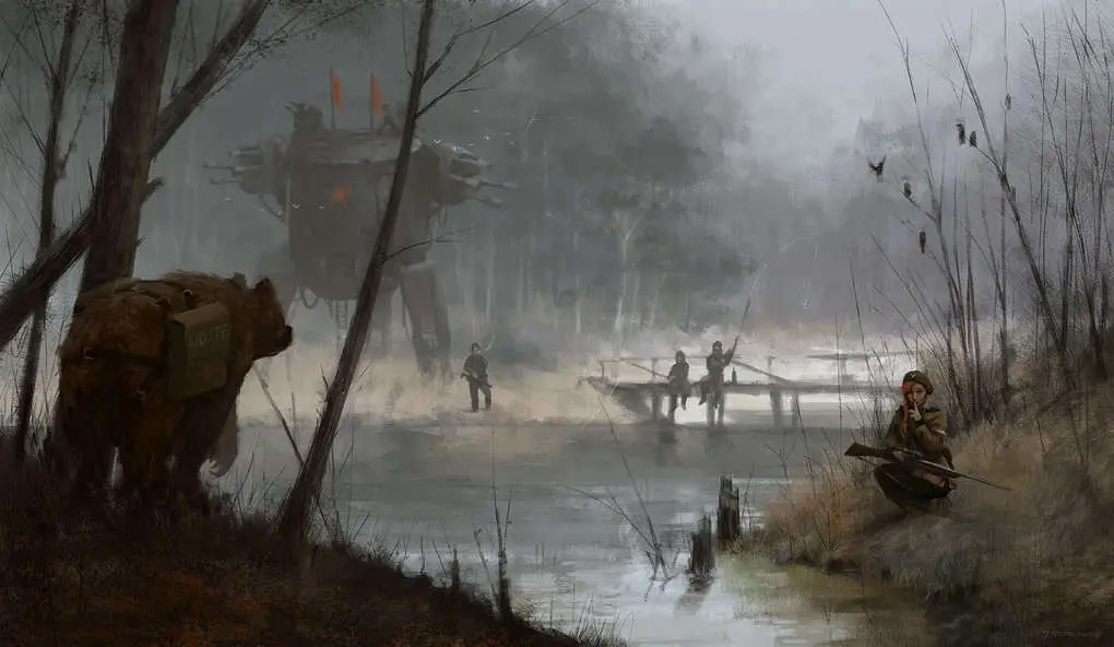 The apocalyptic world of artist Jakub Rozalski