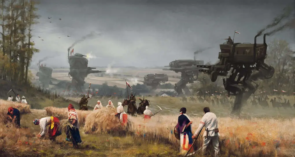 The apocalyptic world of artist Jakub Rozalski