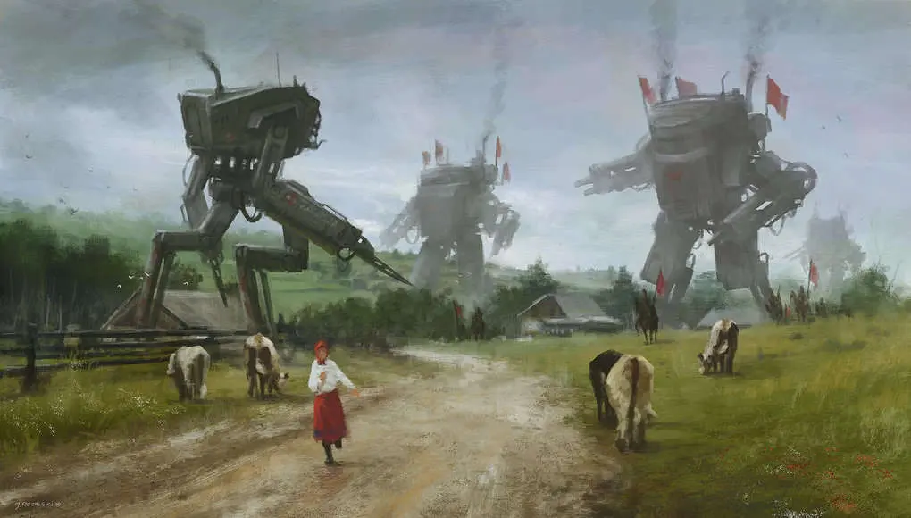 The apocalyptic world of artist Jakub Rozalski