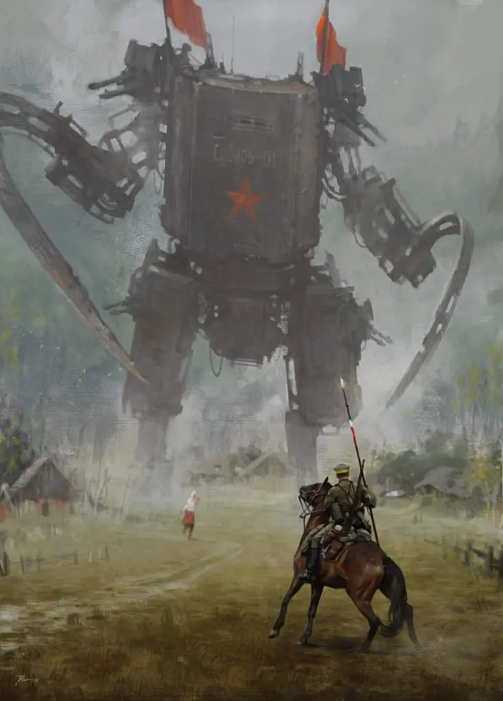 The apocalyptic world of artist Jakub Rozalski