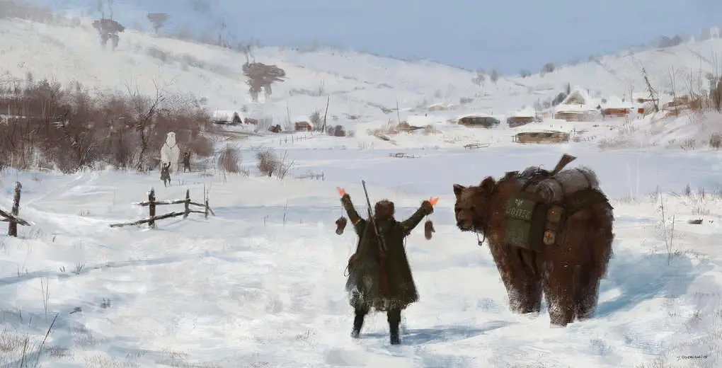 The apocalyptic world of artist Jakub Rozalski