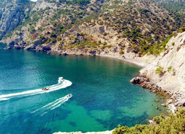 The best beaches of Crimea