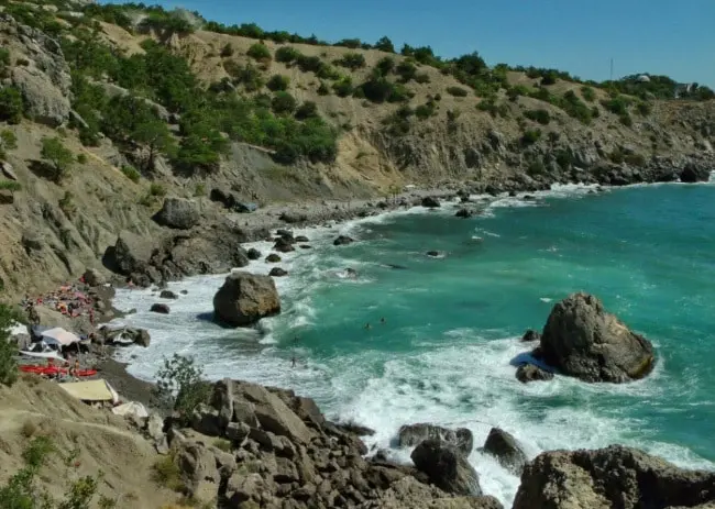 The best beaches of Crimea