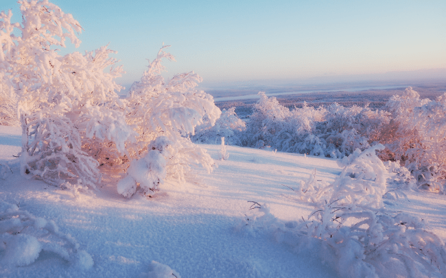 The coldest winters in Russia in 100 years