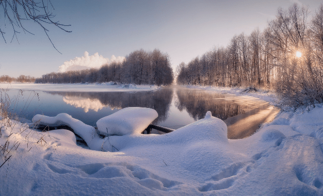 The coldest winters in Russia in 100 years