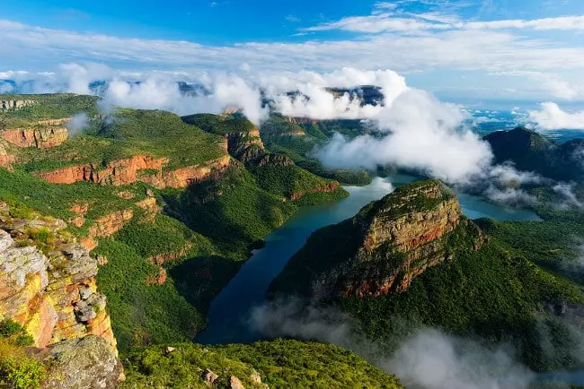 The deepest canyons in the world