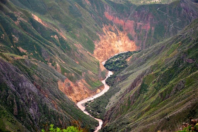 The deepest canyons in the world