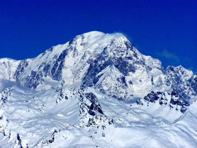 The highest mountains in Europe