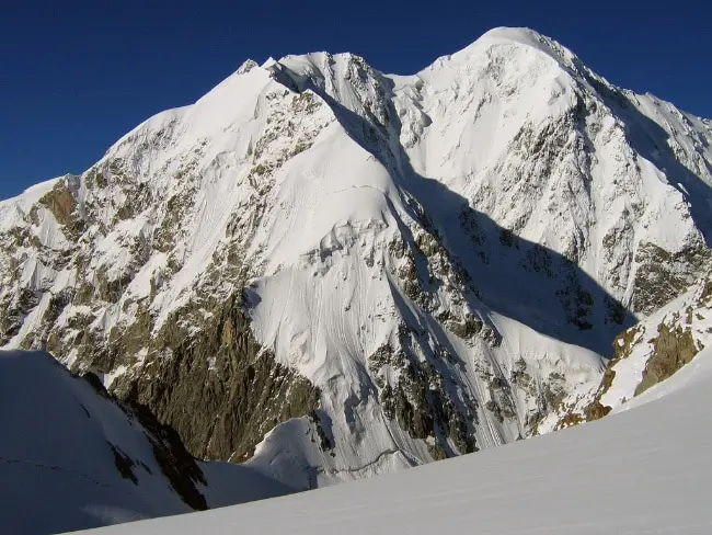 The highest mountains in Europe