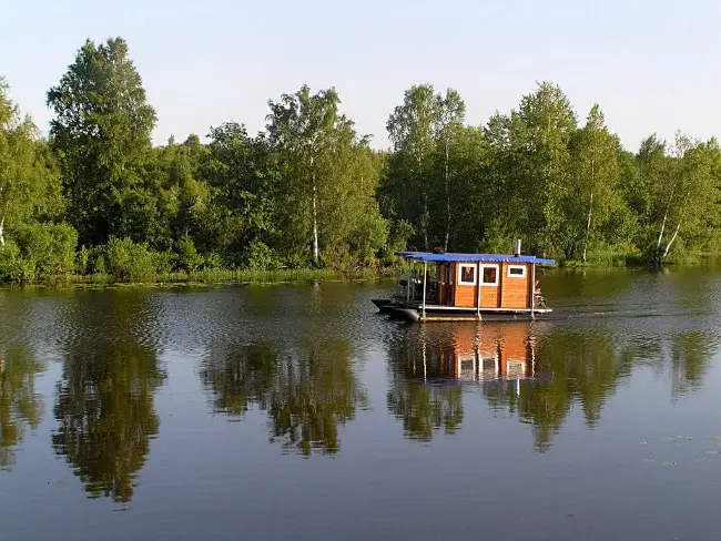 The largest lakes in Russia