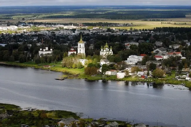 The largest regions in Russia