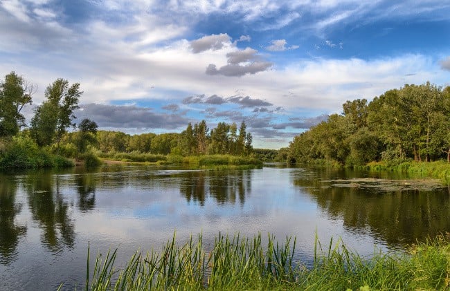 The largest rivers of Russia