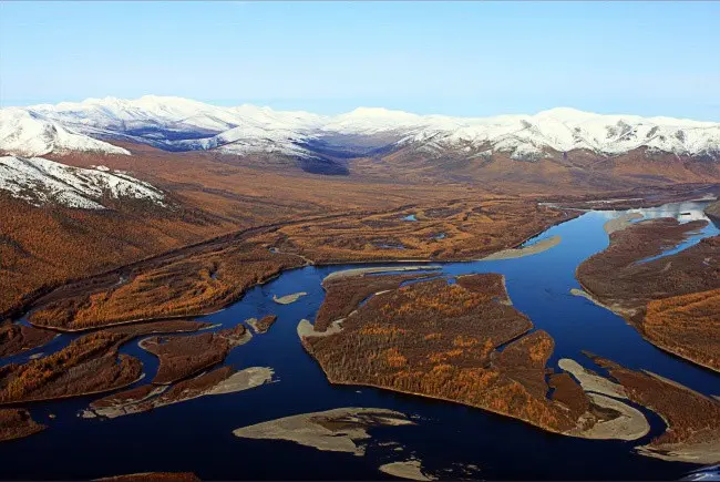 The largest rivers of Russia