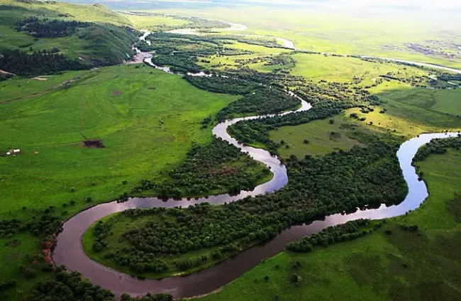 The largest rivers of Russia