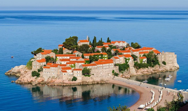 The most beautiful places of Montenegro