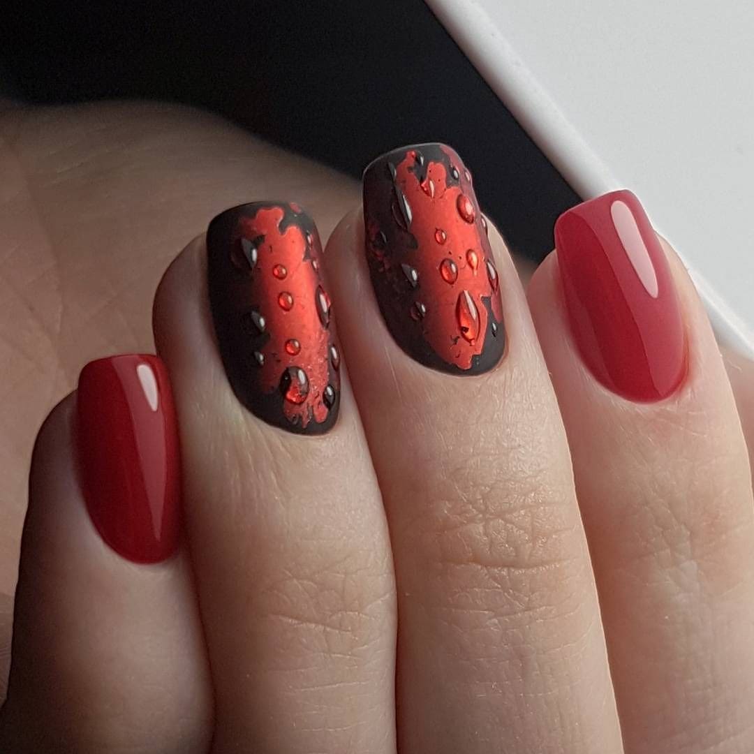 The most beautiful red manicure design: 10 fashion trends of 2019