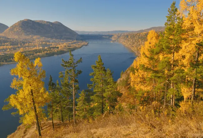 The most full-flowing rivers of Russia