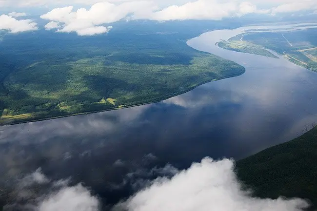 The most full-flowing rivers of Russia