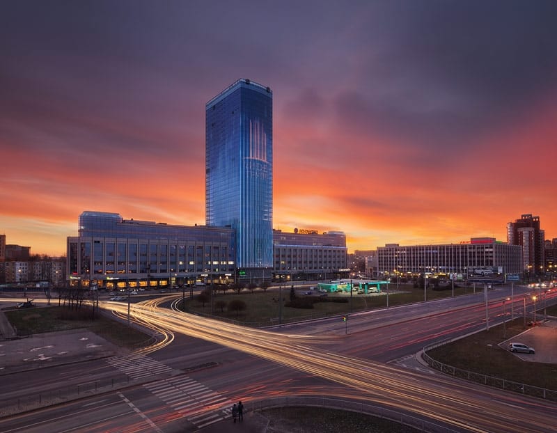 The tallest buildings in St. Petersburg