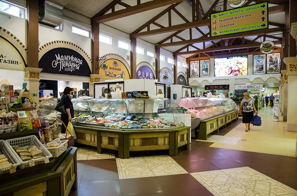 Top 10 biggest markets in Moscow