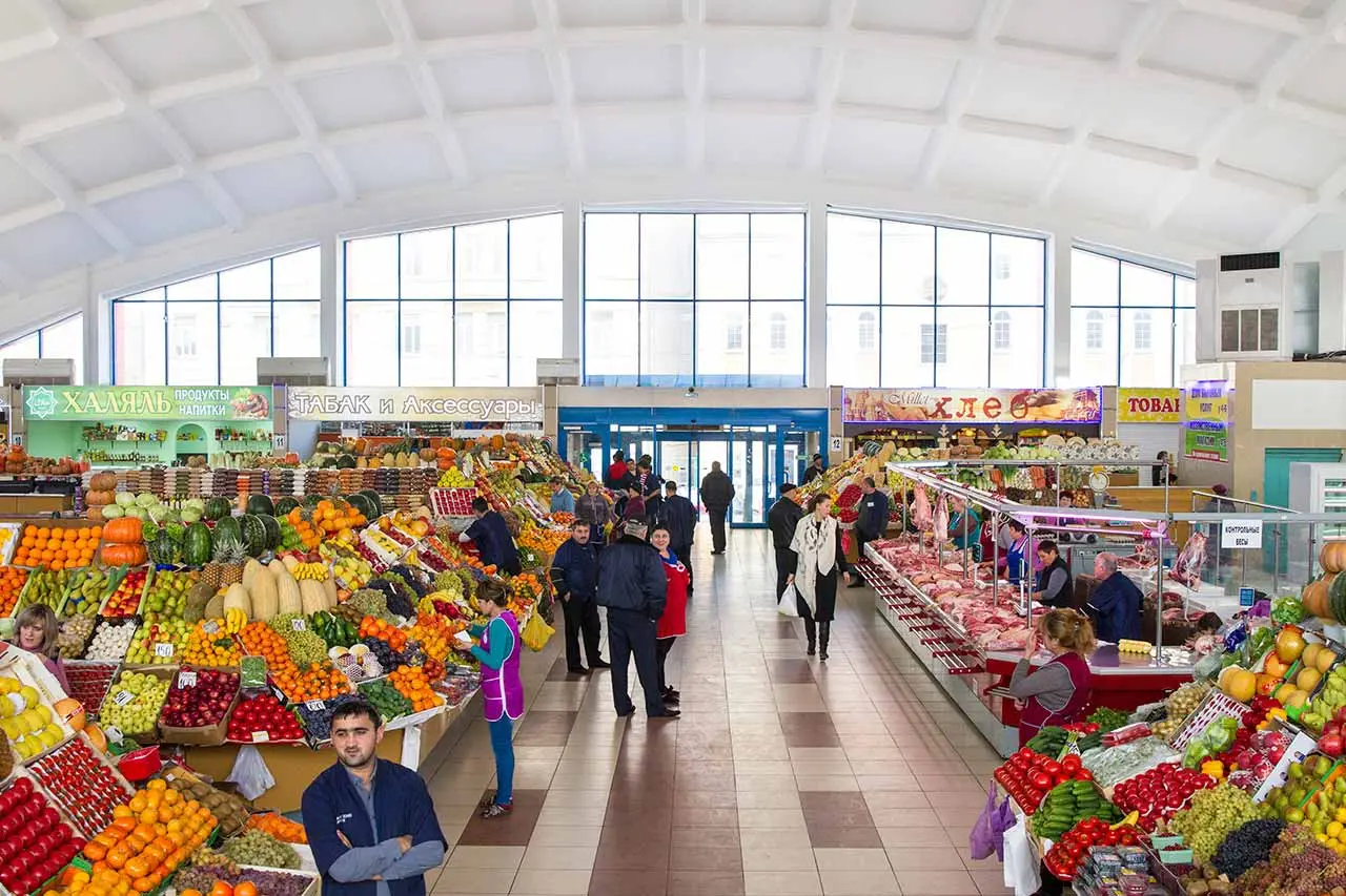 Top 10 biggest markets in Moscow