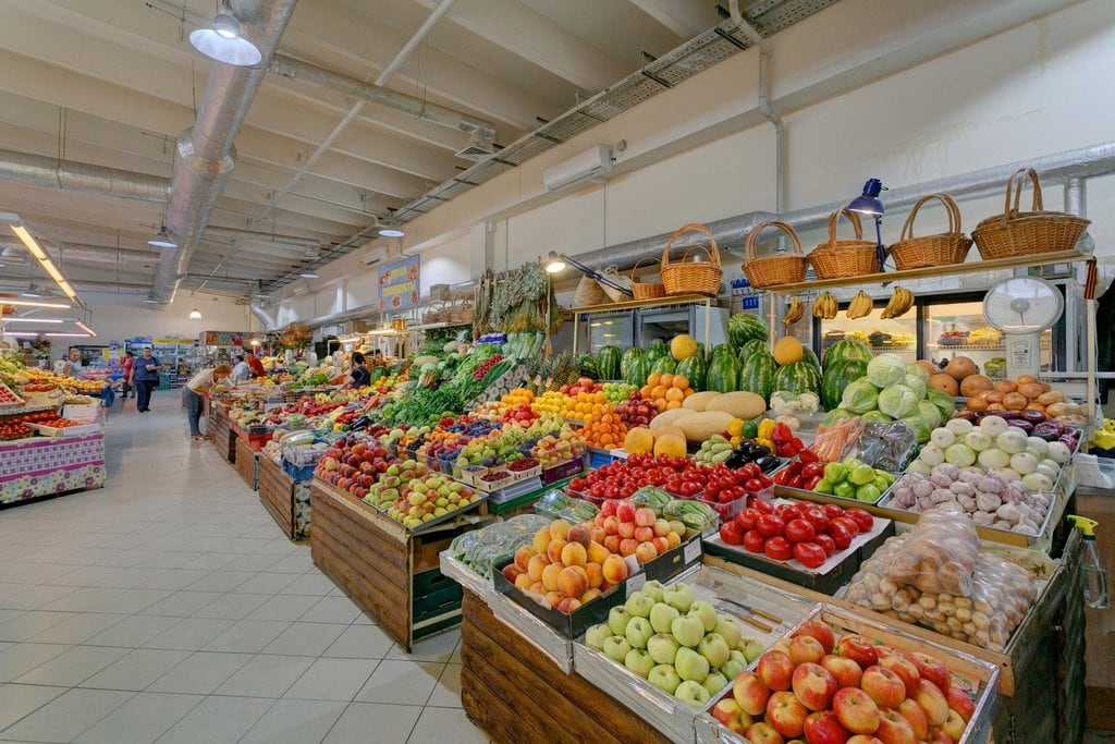 Top 10 biggest markets in Moscow