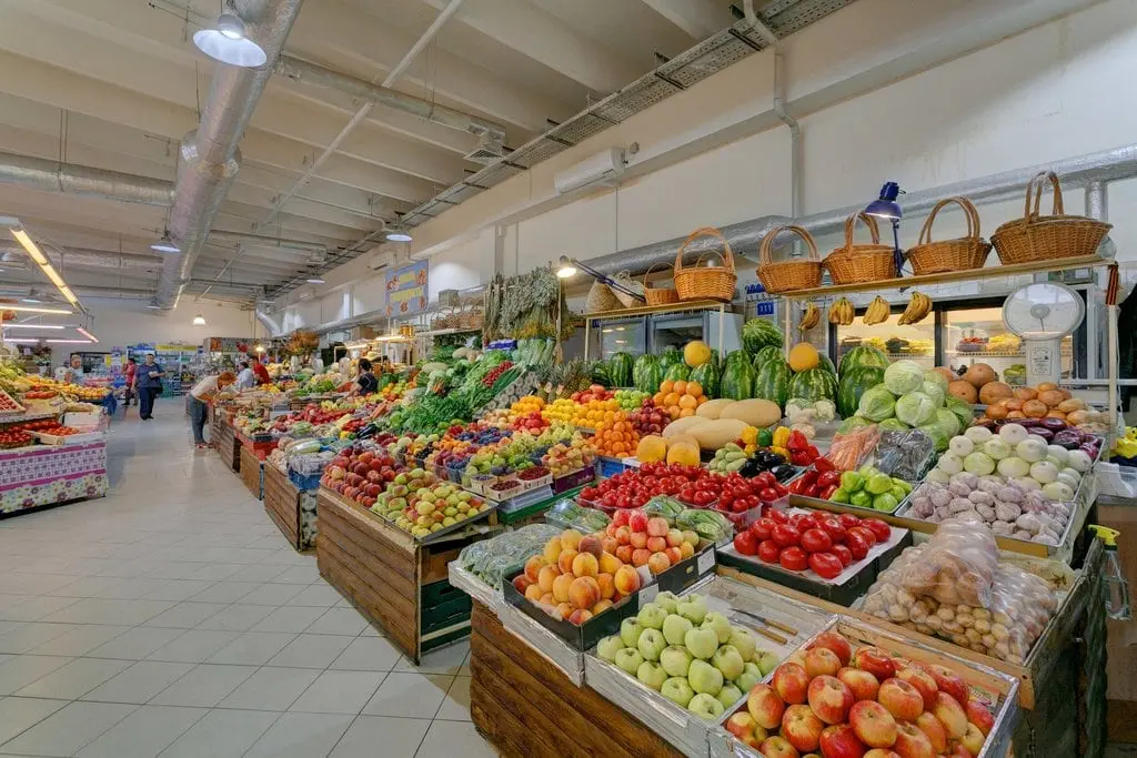 Top 10 biggest markets in Moscow