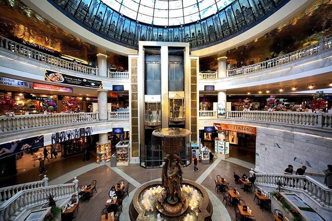 Top 10 biggest shopping malls in Moscow