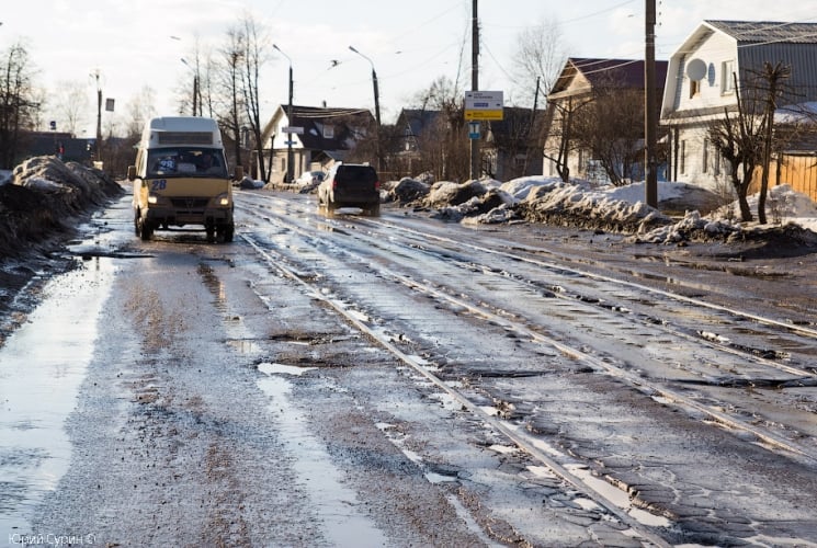 Top 10 cities in Russia with the most dead roads