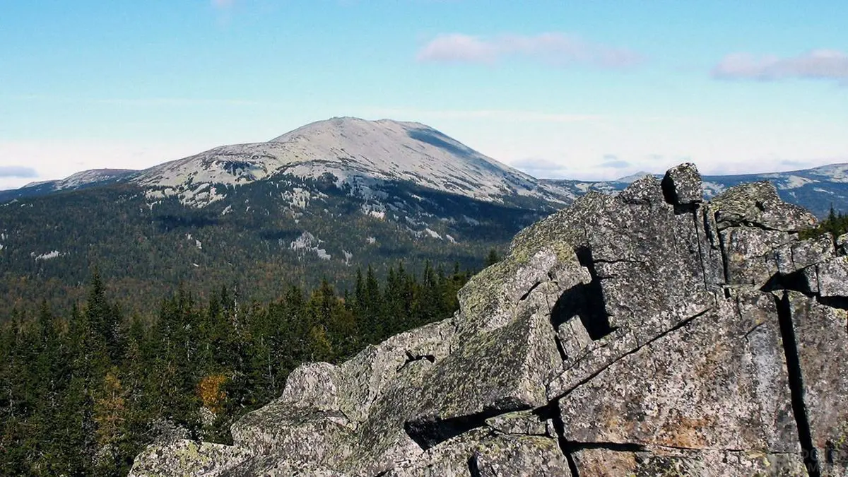 Top 10 highest mountains in Bashkortostan