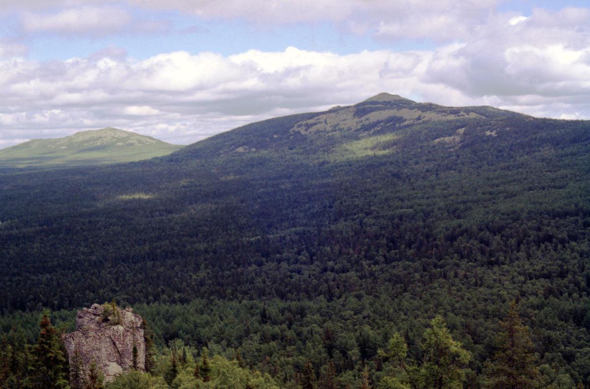 Top 10 highest mountains in Bashkortostan