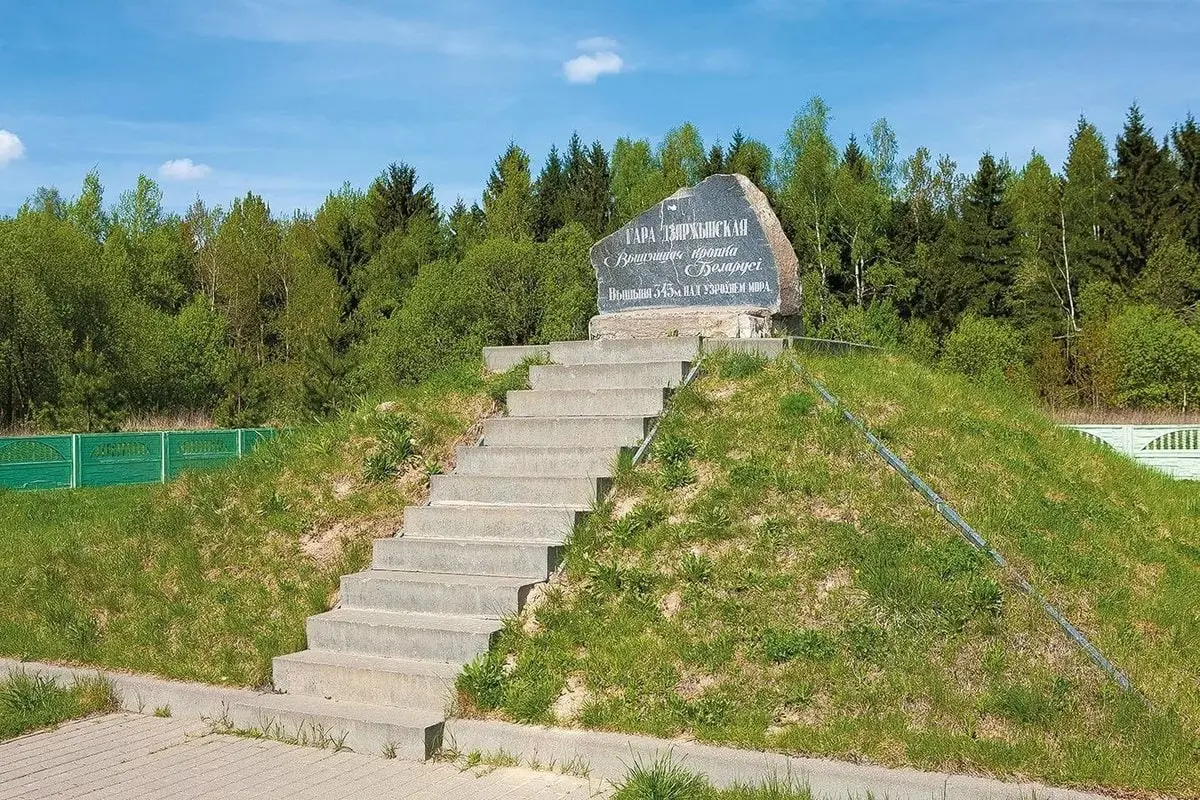 Top 10 highest mountains in Belarus