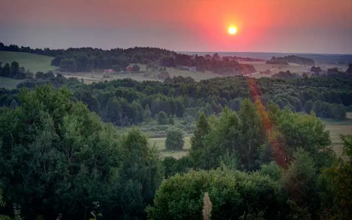 Top 10 highest mountains in Belarus