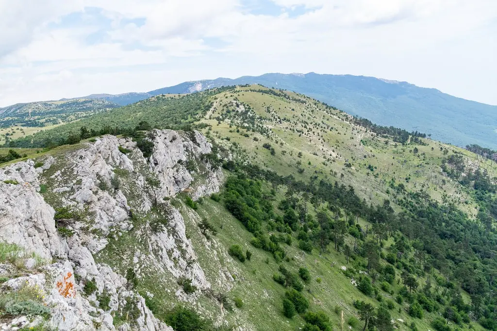 Top 10 highest mountains in Crimea