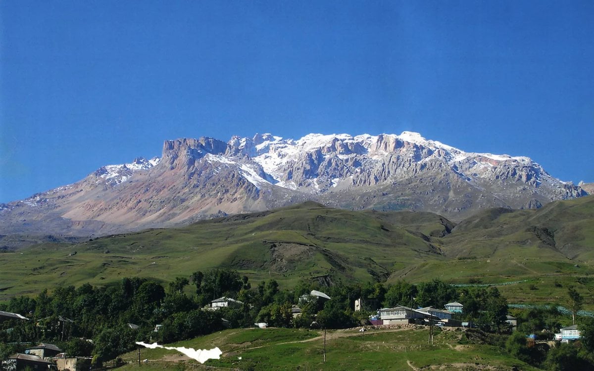 Top 10 highest mountains in Dagestan