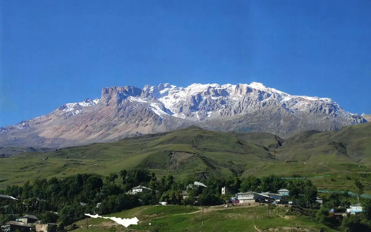 Top 10 highest mountains in Dagestan